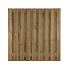 Grenen scherm 19 planks 16 mm - recht 220x180 cm