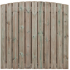 Grenen scherm 23 planks 17 mm - toog 180x70 cm (bxh)
