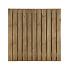 Grenen scherm 23 planks 17 mm - recht 220x180 cm (bxh)