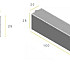 Infra Opsluitband 20x25x100 zwart vis K