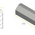 Infra RWS Opsluitband 11,5/22,5x25x100 grijs vis