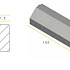 Infra RWS-band 11,5/22,5x20x100 grijs vis