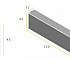 Infra Opsluitband 12x40x100 zwart vis