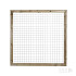 Betonijzer trellis (grenen ombouw) 180x130 cm
