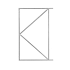 Poort frame staal 200 x 155 cm (bxh)