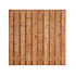 Douglas scherm 21 planks - recht 180x70 cm