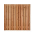 Douglas scherm 23 planks - recht 180x70 cm