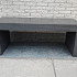 Bankje Maasduinen Antraciet (alleen beton) 125x42x50 cm