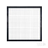 Betonijzer trellis (grenen zwart ombouw) 180 x 180 cm