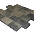 MB Drumstone 30x20x6 grijs/zwart genuanc