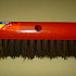 Straatbezem SOLIDE Rood gelakt Bassine / Afrika 30 cm -