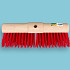 Wegenbouwbezem SOLIDE PPN ROOD 45 cm met ronde kap