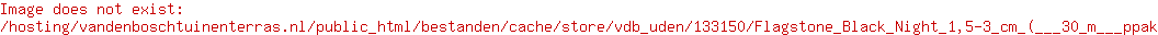 Flagstone Black Night 1,5-3 cm (± 30 m² p/pak)