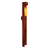 Tuinpaal Pro+ padverlichting met Niko New Hydro stopcontact corten