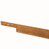 Randbegrenzing COL-MET Corten ongecoat 3 mm, 225 x 10,2 cm incl. 3 pennen (prijs per m¹)