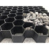 ECCOgravel® | Double Black 30 | 160 x 120 x 3 cm (met onderdoek)