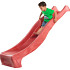 HDPE glijbaan met golf - 'reX' - h: 1200 - 8 voet - rood