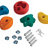 klimstenen - set van 5 stuks - small - 5 gemengde kleuren