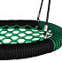 nestschommel 'oval pro' - d: 1200 mm - groen/zwart-groen zebra/zwart