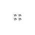 L-beslag RVS 2mm  set 4 + 4 st schroef