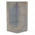 L-hoekelement Grijs 80x40x40 cm (hxbxd)