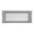 Elho vivo matt finish lang wielen 90cm wit 39x88x41 cm