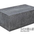 Schellevis Zitelement 100x60x40 cm recht carbon