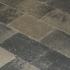 MB Drumstone 30x20x6 grijs/zwart genuanc