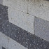 Splitblok Rox 37,7x9x8,9 noors antraciet