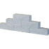 Splitblok Rox 29x9x8,9 noors wit