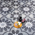 GeoCeramica® 80x80x4 Elios Decoro Tulipani