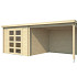 Tuinhuis Manuel 600x275 (bxd) Onbehandeld