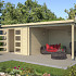 Tuinhuis Manuel 600x275 (bxd) Onbehandeld