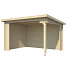 Tuinhuis Lara 380x275 (bxd) Onbehandeld