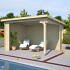 Tuinhuis Lara 380x275 (bxd) Onbehandeld