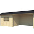 Tuinhuis Maribel 680x300 (bxd) Onbehandeld