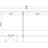 Tuinhuis Maribel 680x300 (bxd) Onbehandeld