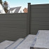 DuoFuse Composiet Tand/Groef Plank - Graphite Black (180 x 15 x 27 cm)