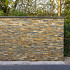 Fixwall Multicolor slate naturel 5-rijen hoek