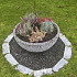 Graskanttegel Graniet 25x10x3 cm