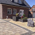 Palissade Black pearl naturel 50x12x12 cm