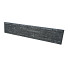 Betonplaat Donau motief dubbelzijdig 184x36x3.6 Antraciet