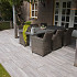 Keramische tegel 120x30x2 cm Due Woodlook Grey Wash gerectificeerd