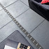 ACO Slim-Line 100 cm watergoot incl.  zwart aluminium design rooster
