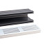 ACO Slim-Line 100 cm watergoot incl. blank aluminium design rooster