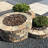 Pilestone ronde plantenbak Kilimanjaro 23/17x21,5x10 cm