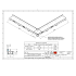 Aco Slotline RVS hk.st inw H=40mm L=850+150