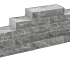 Slimwall Blue moon naturel 40x16x8 cm - maandprijs