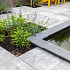 Afdekplaat/vijverrand Blue moon honed linea 100x30x3 - maandprijs