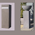 Brievenbus Colom Antraciet glad (37x37x110)